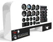 Virtual Fly - Solo Flight Panel w/ Stand